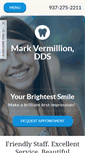 Mobile Screenshot of markvermilliondds.com